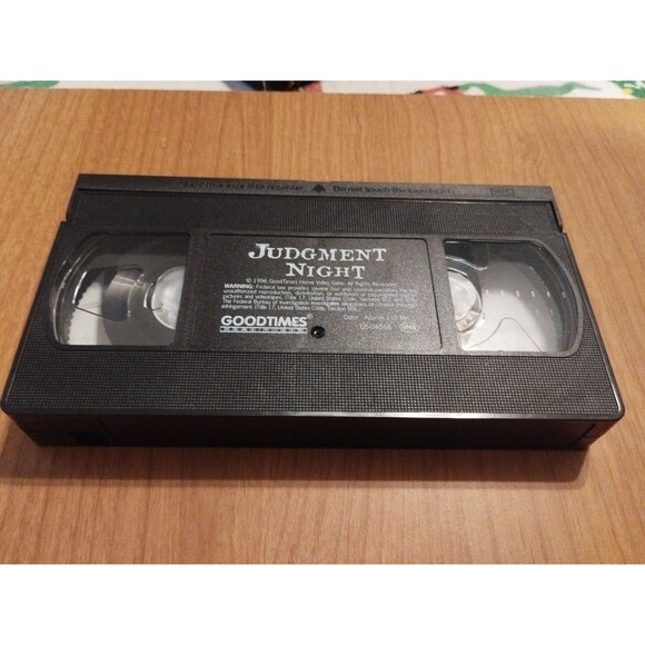 Judgment Night (VHS, 1996) Emilio Estevez, Cuba Gooding, Jr. - Picture 7 of 7